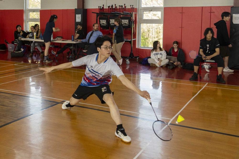 Knox Badminton Action Photo